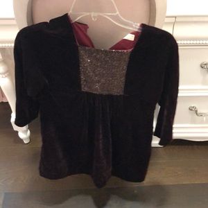 maroon velvet dress with sequins